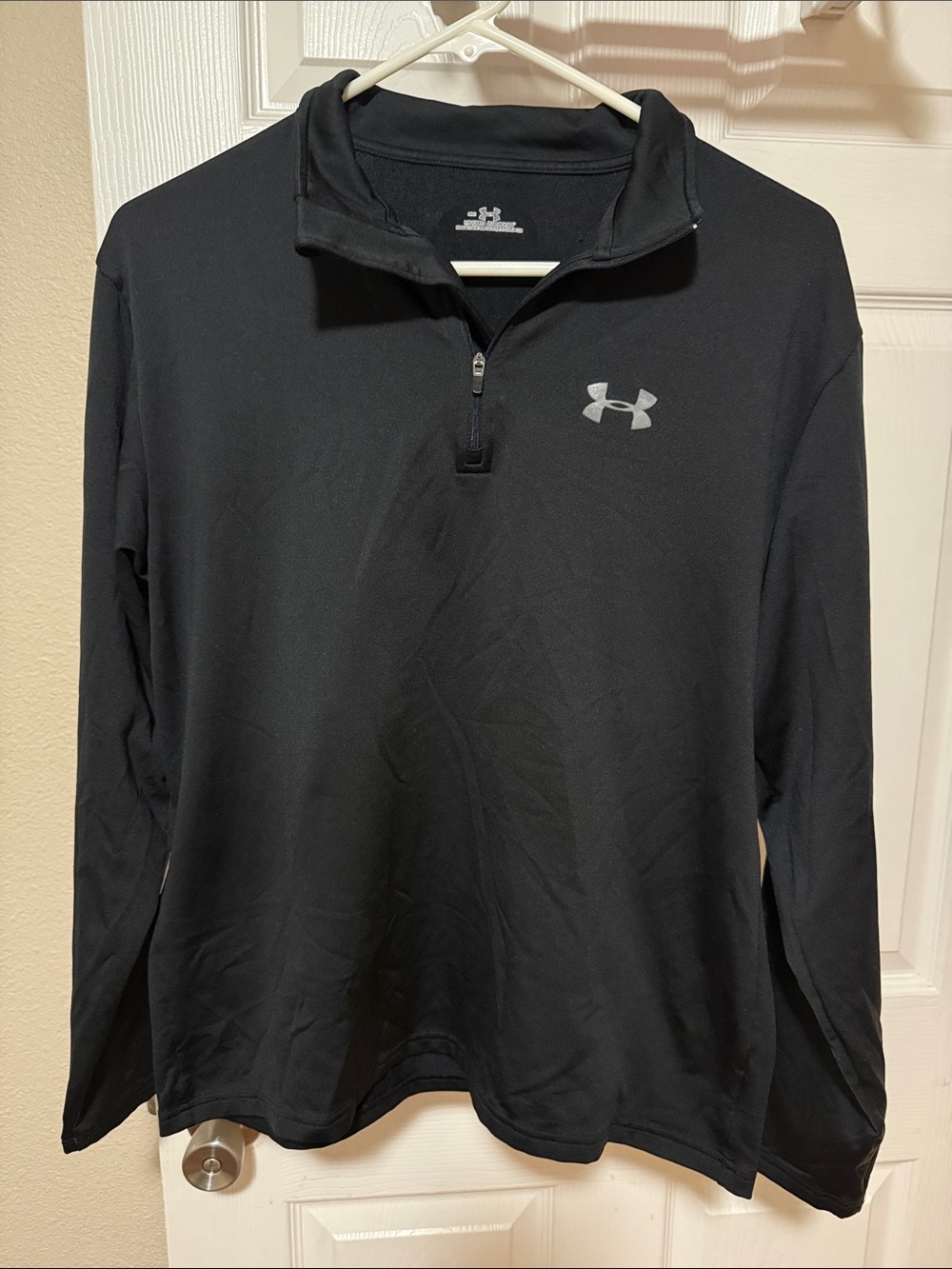 Under Armour Black Quarter-Zip Performance Pullover